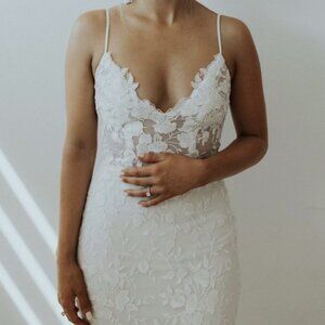Emmy Mae - Bec Wedding Dress - Size 12/B Cup